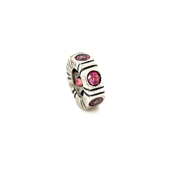 Pandora Pink Cz Spacer - Picture 1 of 4